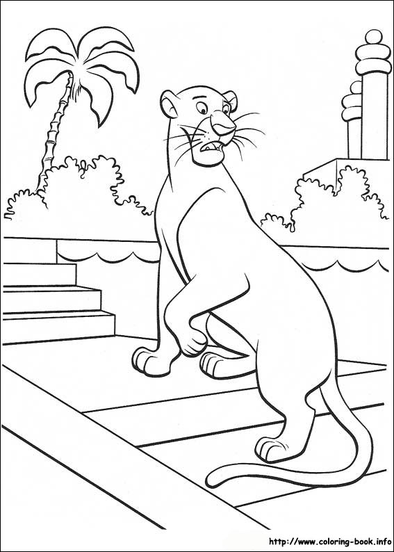 Jungle Book coloring picture